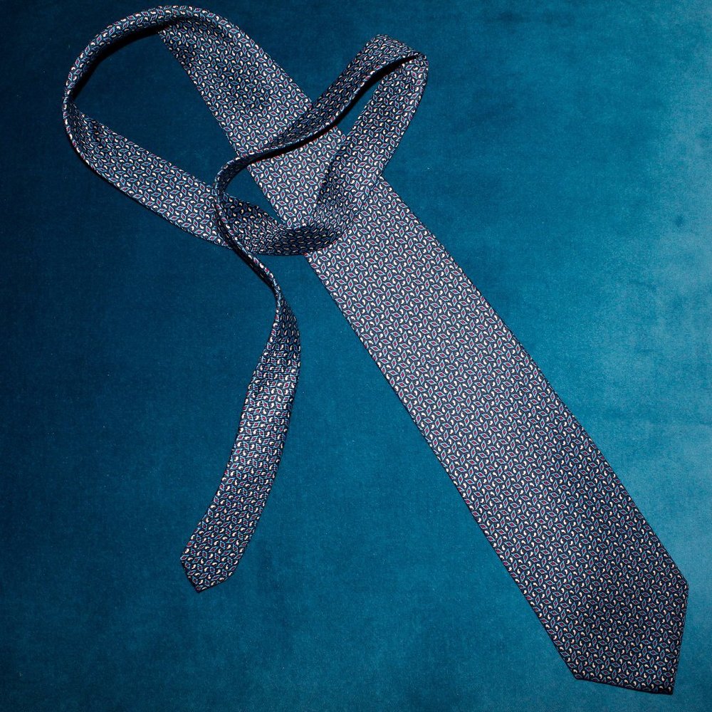 Vintage 90s J. Crew Handmade Silk Tie